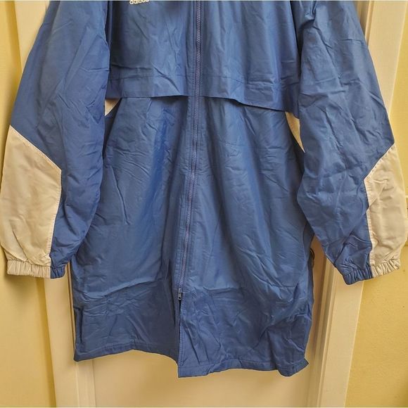 New with tags adidas parka windbreaker fleece lined jacket Size Xs - Picture 4 of 11